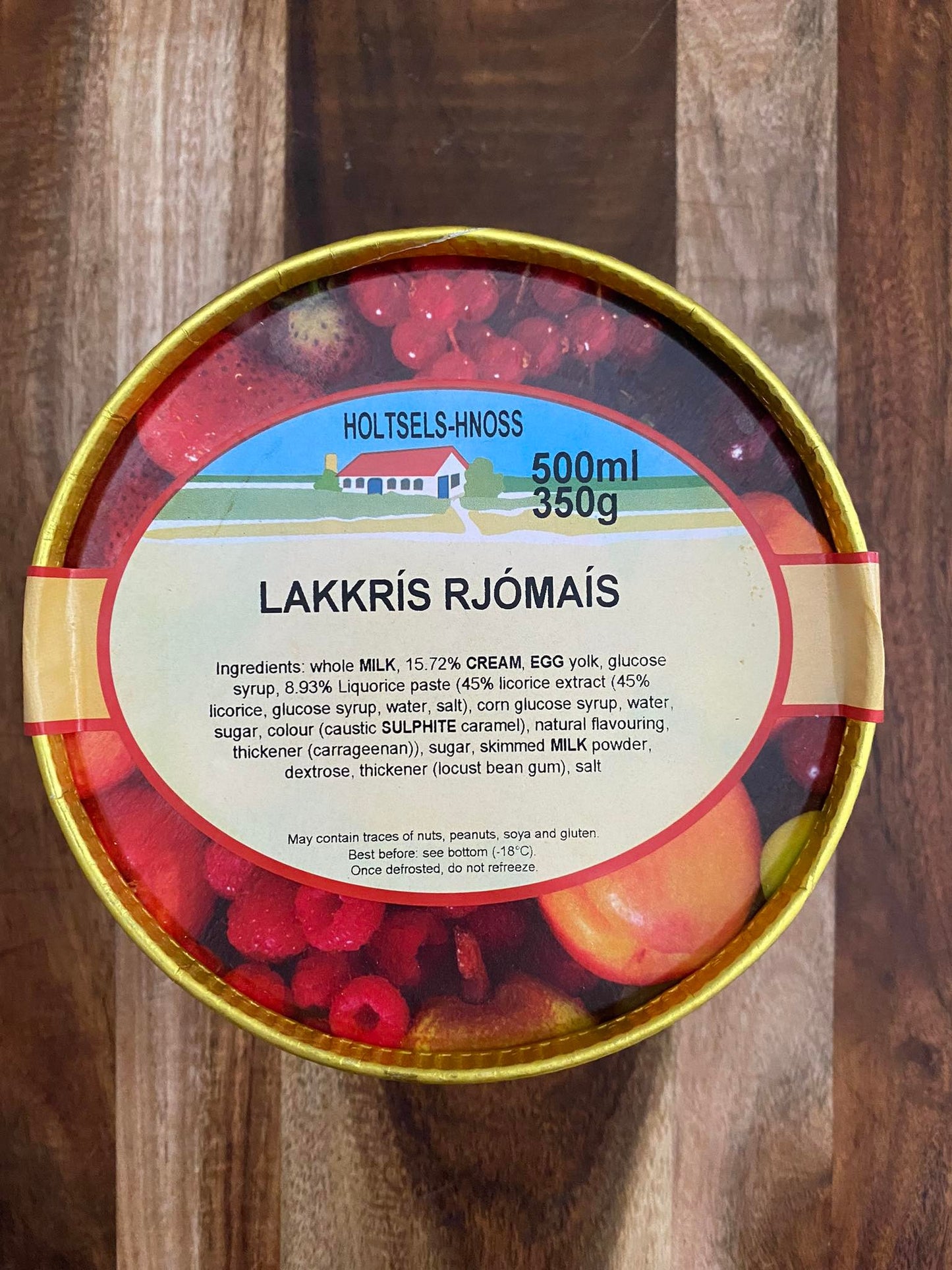 Lakkrís ís